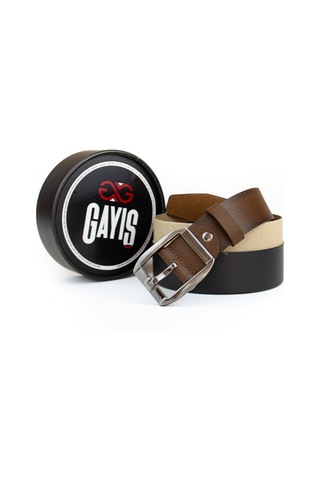 Özel Kutulu Premium Hakiki Deri Erkek Kot-kumaş Pantolon Kemer