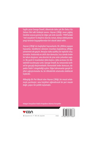Hayvan Çiftliği - George Orwell - Can Yayınları