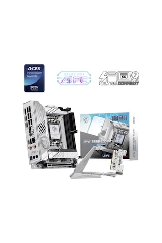 Msı Mpg Z890ı Edge Tı Wıfı7 Ddr5 Hdmı-dp Pcıe 5.0 1851p Mıtx