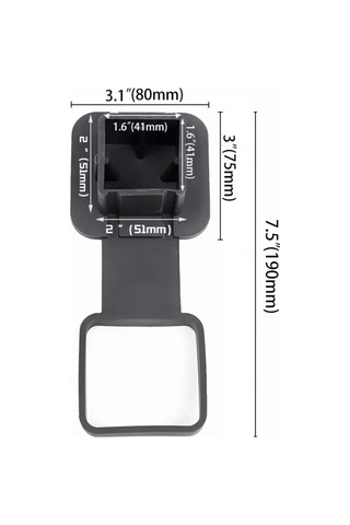 Springsun Amerikan Standardı 50x50mm Kare Çeki Demiri Kauçuk Koruyucu Kapak - Nem, Kir Ve Buz Girişini Önler