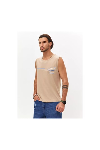 Coffa Yazlık Baskılı Spor Atlet 75832309 Bej