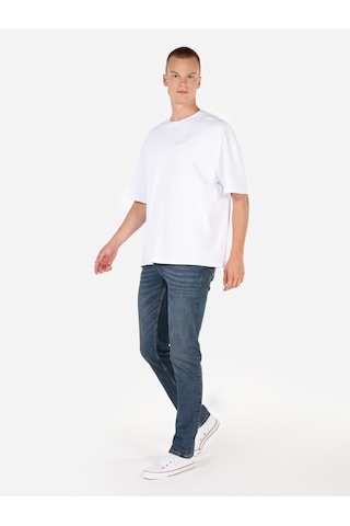 Colin's Colins 044 Karl Normal Kesim Düşük Bel Düz Paça Mavi Erkek Pantolon Cl1070544 Denim