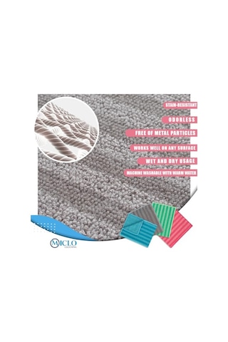 Mıclo Cleanıng Ekonomik Paket, Yağ & Kir Sökücü, İz Bırakmaz, Ekstra Emici, Hızlı Kuruyan Mikrofiber Temizlik Bezi, Mutfak, Banyo, Ofis, Kafe, Otel, Mağaza, Araba 4 Lü Paket Açık Bej