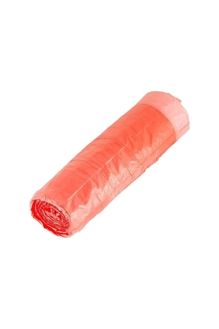 Florex 60 Litre Büzgülü Çilek Kokulu Çöp Torbası Poşeti / 65 X 70 Cm. - 10x5 Rulo / Paket