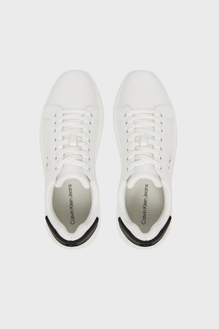 Calvin Klein Erkek Ayakkabı Ym0ym01296 01w Beyaz-siyah Beyaz-siyah