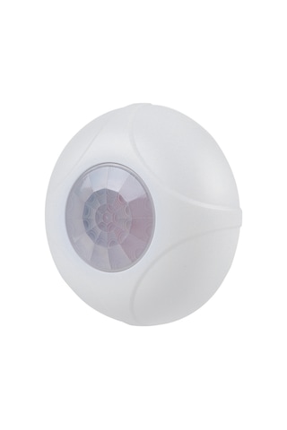 Geeroyoo Tavan Monteklı Kablolu Pasif Enfrared Hareket Algılayıcı, 360 Açılı 8m Mesafe, Hata Alarmı Engelleme, Güvenlik Alarm Sistemi Sensörü