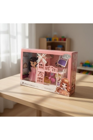 Dmn671-2e Kut.yatak Odalı 15cm.prç Bebekli Set Diğer