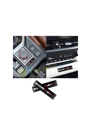 Nissan Nismo Kapı Kolu Torpido Ayna Damla Sticker Etiket