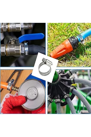 Hortum Boru Kelepçesi Ayarlı Erbi 10x16 - 5 Adet