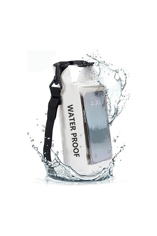 Neevoyu Su Sporları İçin 2l Pvc Su Geçirmez Kuru Çanta - Dokunmatik Ekran, Omuz Askılı