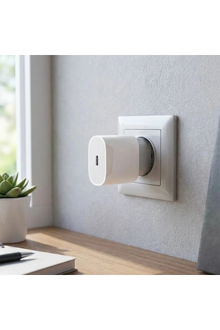 Buffer 20w Usb-c Hızlı Şarj Adaptörü Power Delivery Pd Destekli Güç Adaptörü, Güvenli Şarj Başl