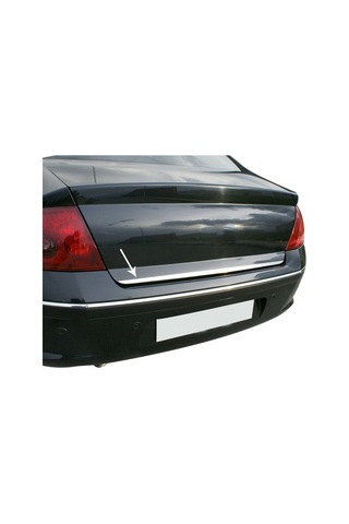 Peugeot 407 Krom Bagaj Alt Çıta Formlu 2005 Üzeri Paslanmaz Çelik