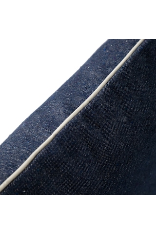 Mudo Home Grace 2'li Kırlent Kılıfı Lacivert 45x45