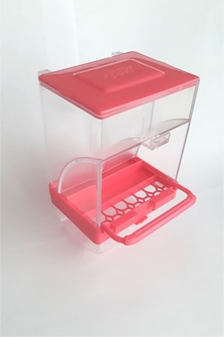 T-Pet Profesyonel Bölmeli Akıllı Yemlik Pembe