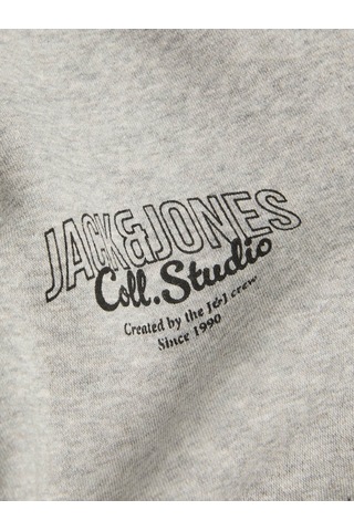 Jack & Jones Jjmakoto Gri Erkek Sweatshirt 12278607 Gri