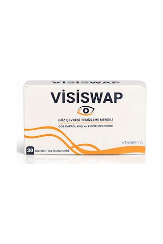 Visiswap Göz Çevresi Temizleme Mendili