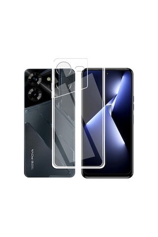 Tecno Pova 5 Pro Slim Soft Tpu Silikon Kılıf-şeffaf Al3324