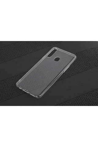 Samsung Galaxy Uyumlu A20s Kılıf Şeffaf Fit Silikon Rubber Arka Kapak
