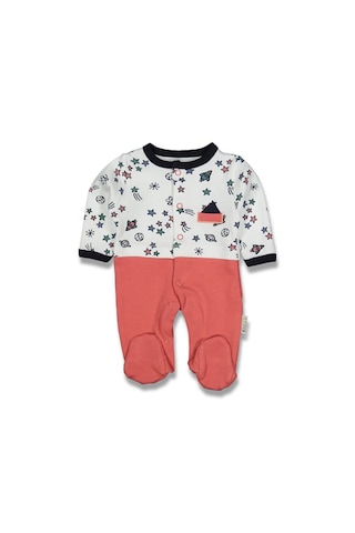 Necix's Prematüre Nar Çiçeği Renk Bebek Tulum 1022591 Narçiçeği