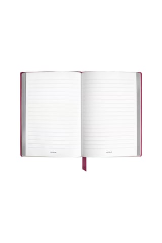 Montblanc Maria Callas Orta Boy Çizgili Not Defteri 136638 Kırmızı