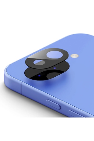 Microcase Google Pixel 10a İle Uyumlu Kamera Lens Koruma Halkası - Kapalı Tasarım -siyah Al3401