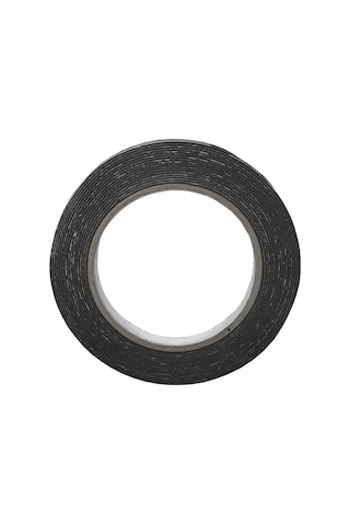 Çift Taraflı Siyah Köpük Bant 10MM x 5 M