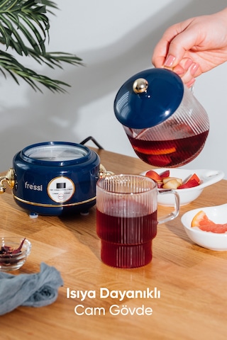 Fressi YSB-GC02 0.6 L Cam Su Isıtıcı Kettle