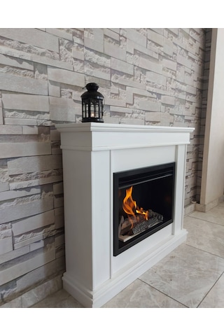 Blueflame Classıcal Whıte Bacasız Bio Etanol Şömine