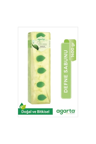 Agarta Doğal El Yapımı Defne Sabunu 1400 G