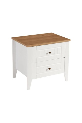 Just Home Mona Komodin - Beyaz / Sepet Beyaz / Sepet