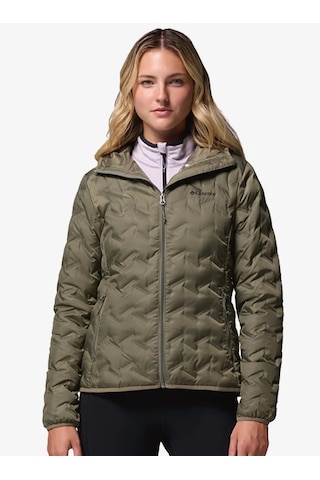 Columbia Columbıa Wk2769 Delta Rıdge Iı Down Hooded Jacket Yeşil