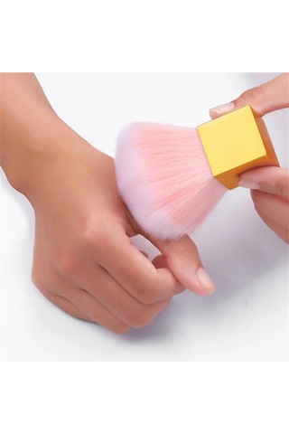 Toz Fırçası Pembe Yumuşak Lüks Seri