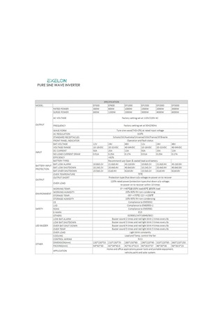3000w 12v Tam Inverter