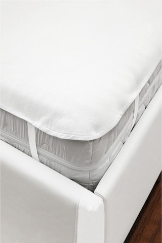 Divanev Tek Kişilik 90x190 Cm Alez Cm Sıvı Geçirmez Micro Çarşaf Yatak Koruyucu Alez Beyaz