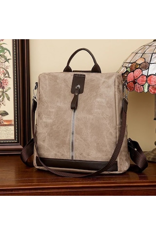 Çoklu Cepler Naylon Kadın Moda Sırt Çantaları Anti Hırsızlık Çok Renkli