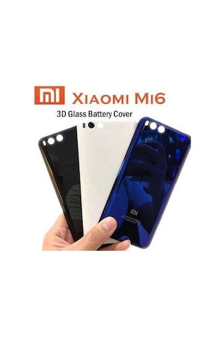 Senalstore Xiaomi Mi 6 Arka Pil Batarya Kapak Cam