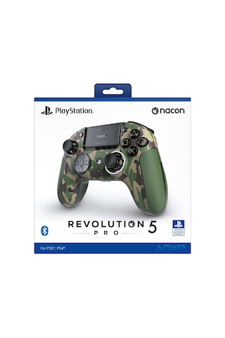 Nacon Revolution 5 Pro Officially Licensed Playstation Wireless Gaming Controller Field Camo