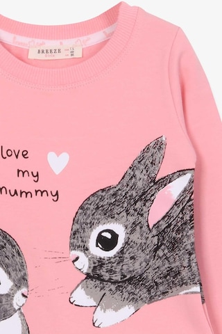 Breeze Kız Çocuk Tunik Tavşan Desenli 1.5-5 Yaş, Somon SOMON