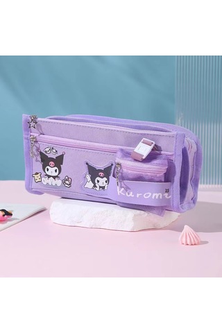 Aurora Mor Kulomiçok Fonksiyonlu Kalemçantası Mor