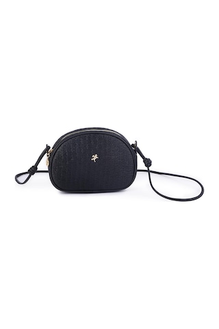 Nas Bag Kadın Mini Çapraz Hasır Görünümlü Çanta Siyah Hasır 21x16x8 Cm Siyah