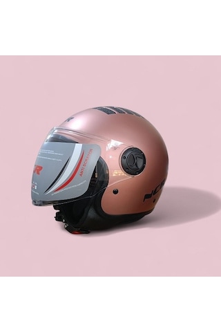 Ncr 230 Ece 22/06 Belgeli Çenesiz Kask Rose