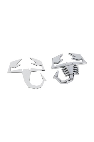 Abarth Amblem Akrep Logosu Abarth Logo Çamurluk Logo 2 Adet