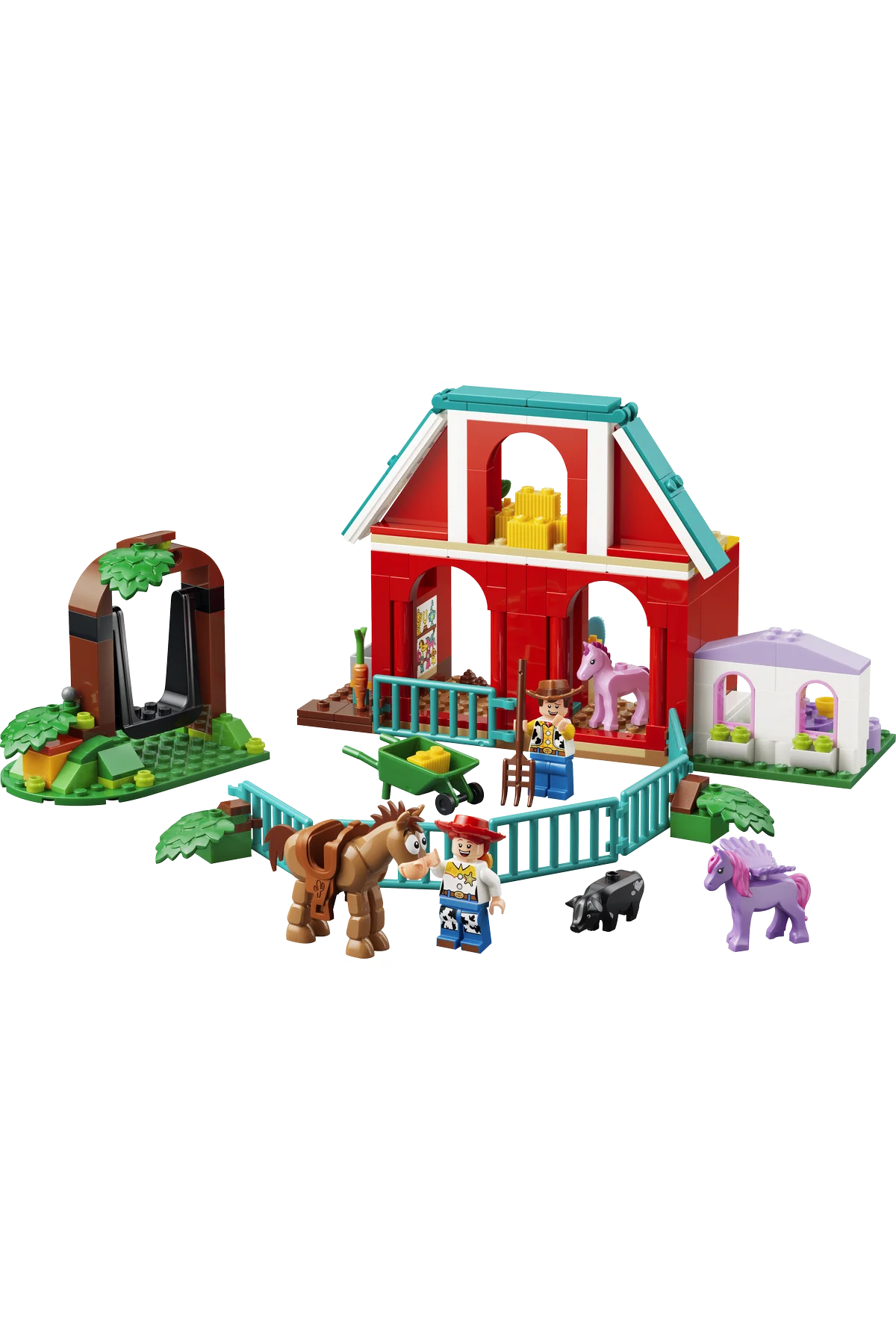 LEGO® ǀ Disney ve Pixar Oyuncak Hikayesi 5 Blaze’in At Çiftliği 43304 - 4 Yaş ve Üzeri Çocuklar için Yaratıcı Oyuncak Yapım Seti (209 Parça)