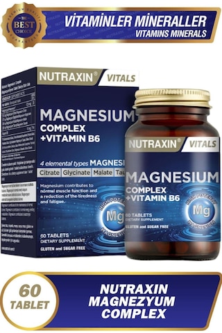 Magnezyum Complex 60 Tablet 2 Adet