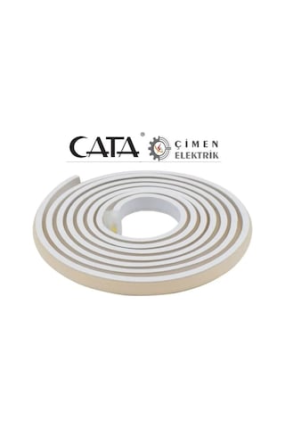 25 Metre Cata Ct 4561 Neon Yapışkanlı Cob Led Beyaz Işık 220v