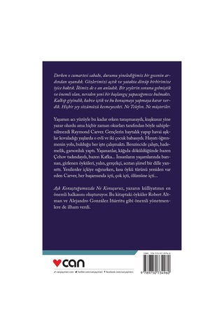 Aşk Konuştuğumuzda Ne Konuşuruz - Raymond Carver - Can Yayınları