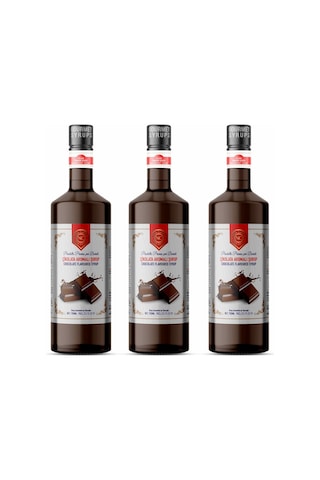 Nish Çikolata Aromalı Şurup 3 x 700 ML