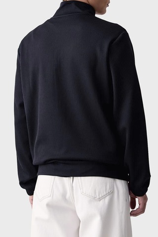 Armani Exchange Fitilli Dik Yaka Fermuarlı Sweat Erkek Sweat Xm003425 Af28569 Ub101 Lacivert