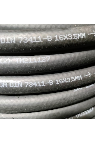 Termo Kauçuk Sıcak Su Hortumu 5/8" 16 MM 1 M
