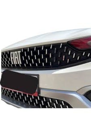 Egea Cross Ön Panjur Sticker Set Krom Nikelaj 02-gümüş